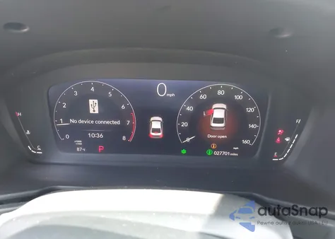 2024 Honda Accord Ex z USA, uszkodzony, nr VIN 1HGCY1F38RA027002